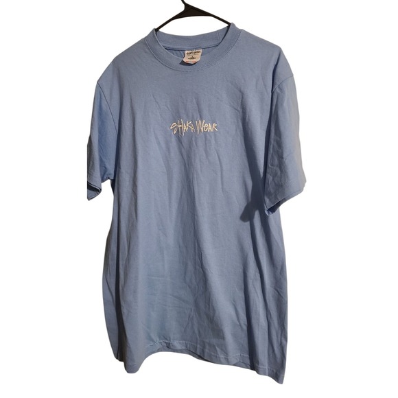 Other - Shaka Wear 7.5 oz Max Heavyweight Short‎ Sleeve T-Shirt Blue Crewneck Size L